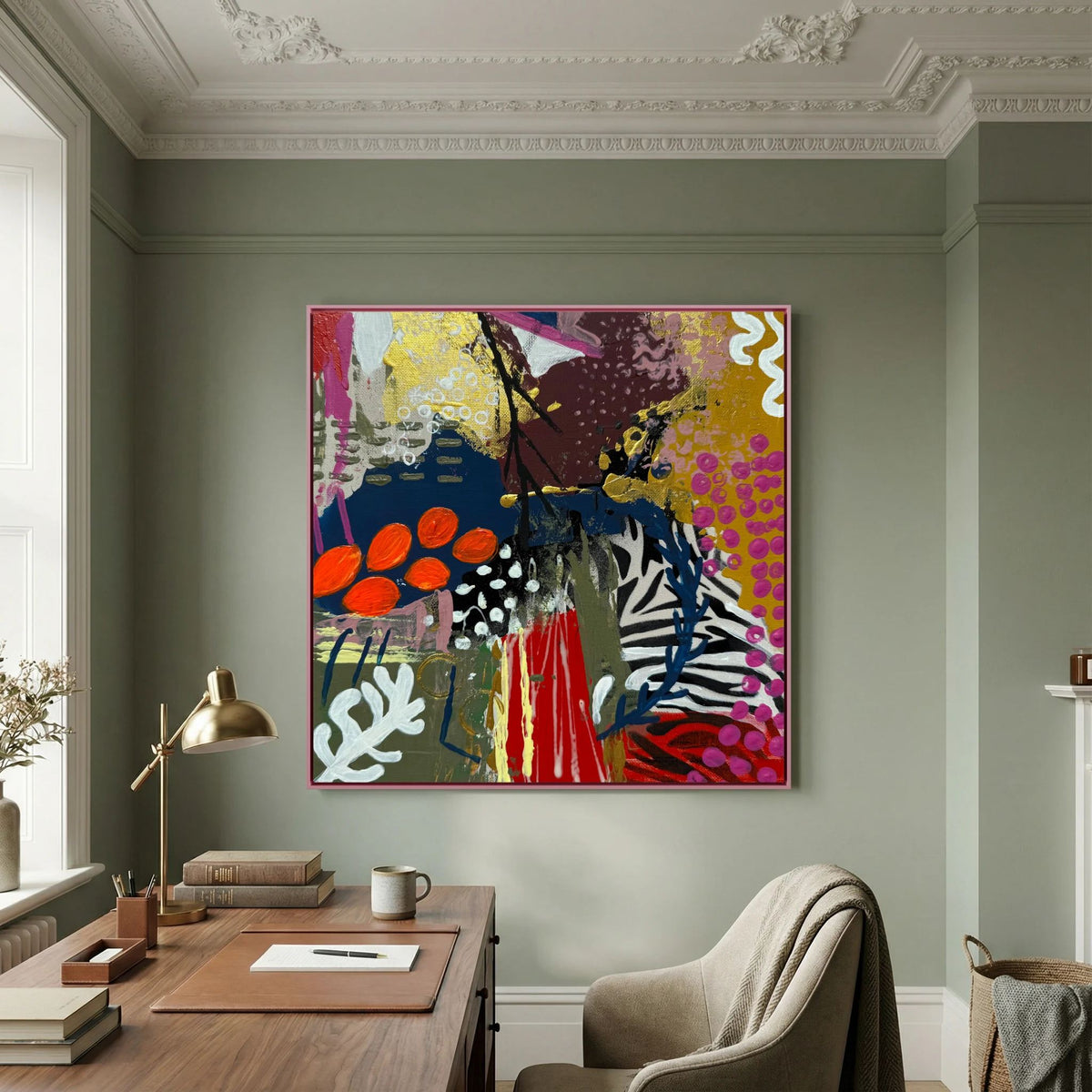 Wild 3 (Wild Ones Triptych) Funky Frames limited edition 