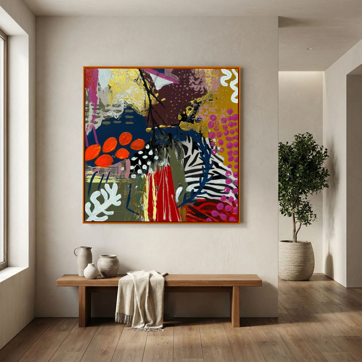 Wild 3 (Wild Ones Triptych) Funky Frames limited edition 