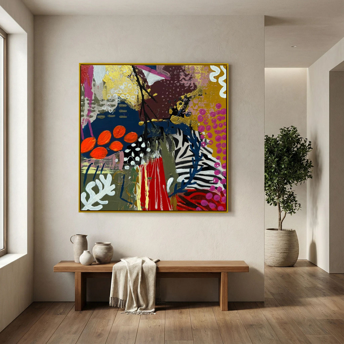 Wild 3 (Wild Ones Triptych) Funky Frames limited edition 
