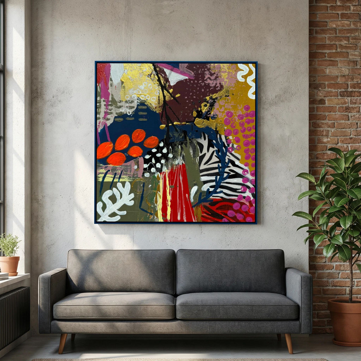 Wild 3 (Wild Ones Triptych) Funky Frames limited edition 