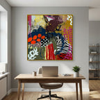 Wild 3 (Wild Ones Triptych) Funky Frames limited edition 