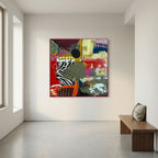 Wild 2 (Wild Ones Triptych) Funky Frames limited edition 