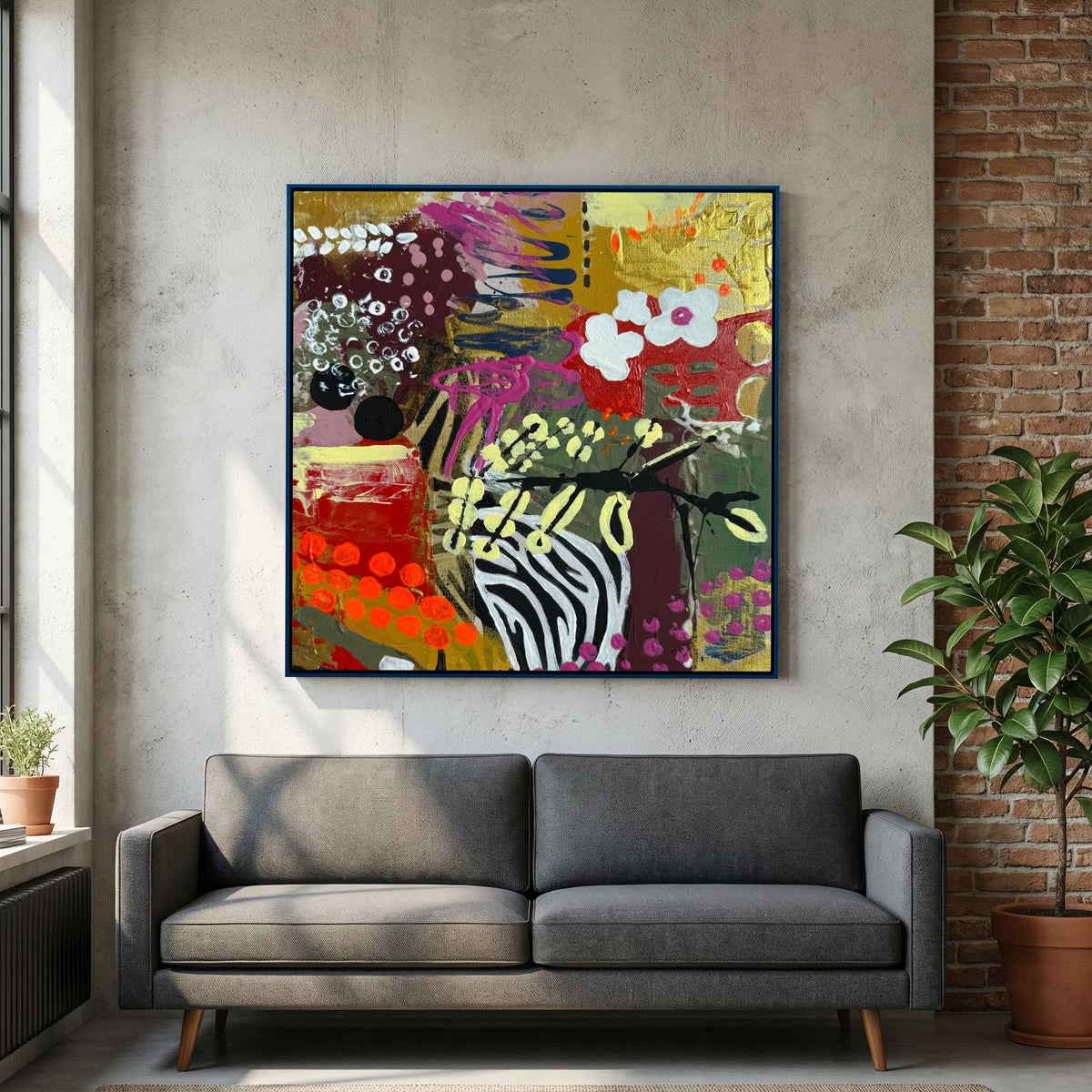 Wild 1 (Wild ones Triptych) Funky frames limited edition 